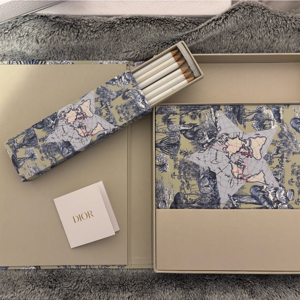 DIOR Around the World Journal & Pencils